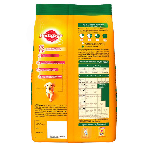 Veg pedigree puppy top